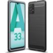 Coque XEPTIO Samsung Galaxy A33 5G carbone noir