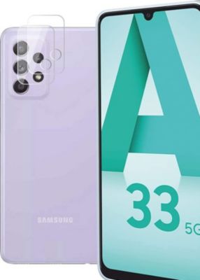 Protège écran XEPTIO Samsung Galaxy A33 5G verre caméra