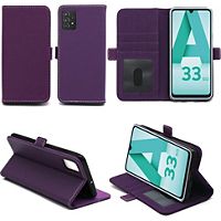 Housse XEPTIO Samsung Galaxy A33 5G Etui violet