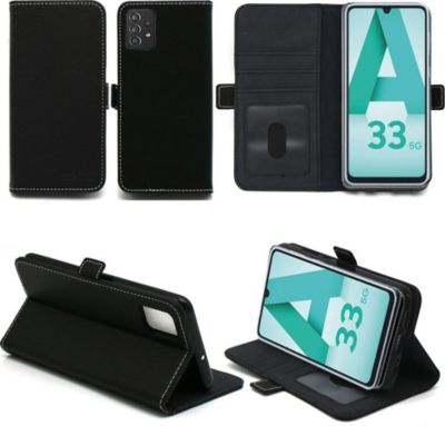 Housse XEPTIO Samsung Galaxy A33 5G protection noire Housse XEPTIO Samsung Galaxy A33 5G protection noire