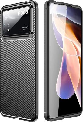 Coque XEPTIO Xiaomi Poco X4 PRO 5G New carbone
