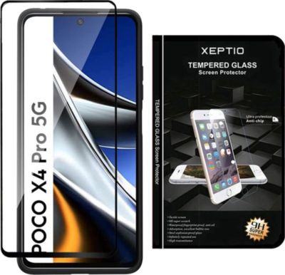 Protège écran XEPTIO Xiaomi Poco X4 PRO 5G vitre noir