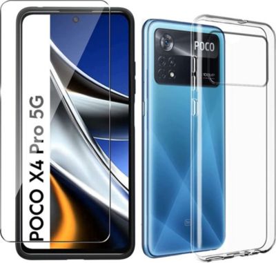 Protège écran XEPTIO Xiaomi Poco X4 PRO 5G tpu et vitre Protège écran XEPTIO Xiaomi Poco X4 PRO 5G tpu et vitre