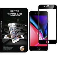 Protège écran XEPTIO Apple iPhone SE 2022 5G vitre noir