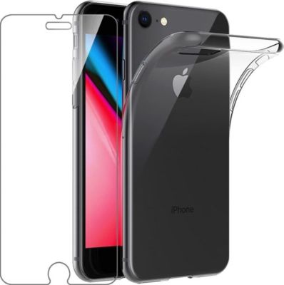 Protège écran XEPTIO Apple iPhone SE 2022 5G tpu et vitre Protège écran XEPTIO Apple iPhone SE 2022 5G tpu et vitre