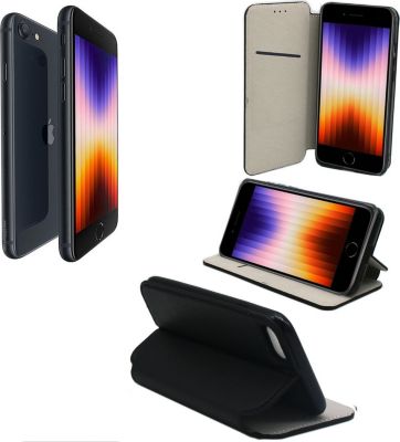 Housse XEPTIO Apple iPhone SE 2022 5G Etui noir