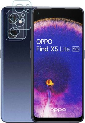 Protège objectif XEPTIO Oppo Find X5 Lite 5G verre caméra