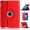 Housse XEPTIO iPad AIR 5 M1 2022 rotative rouge