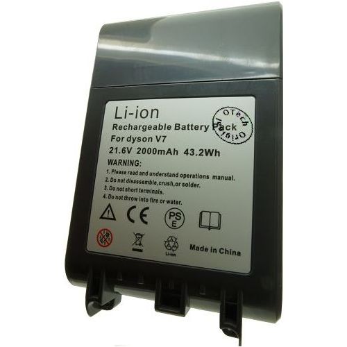 Batterie pour Dyson V7, Li-ion, 21.6V, 2000mAh, 43.2Wh, Dyson, Batteries  pour aspirateurs et robots, Batteries