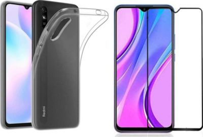 Protège écran XEPTIO Xiaomi Redmi 9A 4G tpu et full noir Protège écran XEPTIO Xiaomi Redmi 9A 4G tpu et full noir