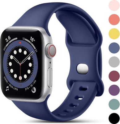 Bracelet XEPTIO Apple Watch 7 45mm bracelet bleu