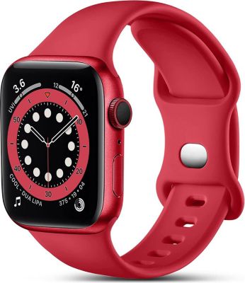 Bracelet XEPTIO Apple Watch 7 45mm bracelet rouge Bracelet XEPTIO Apple Watch 7 45mm bracelet rouge
