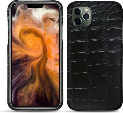 Coque Noreve Luxe IPhone 11 Pro - Cuir Patiné Fauve - Occasion