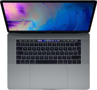 Ordinateur Apple MACBOOK TouchBar 15'' 2018 i7 2,2Ghz 32Go 512 Go Reconditionné