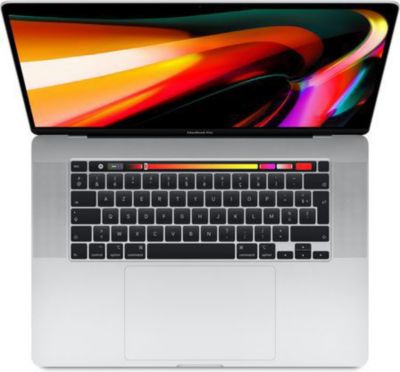 Ordinateur Apple MACBOOK TouchBar 16'' 2019 i7 2,6Ghz 16Go 512 Go Reconditionné
