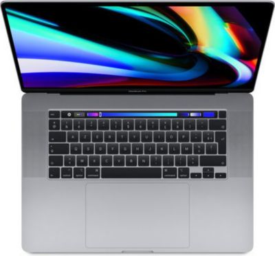 Ordinateur Apple MACBOOK TouchBar 16'' 2019 i7 2,6 Ghz 32 Go 1 To Reconditionné