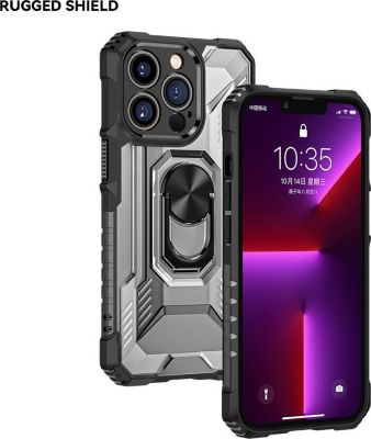 Coque SHOT CASE IPHONE 13 Titan Bague + Anti-Spy Verre N Coque SHOT CASE IPHONE 13 Titan Bague + Anti-Spy Verre N