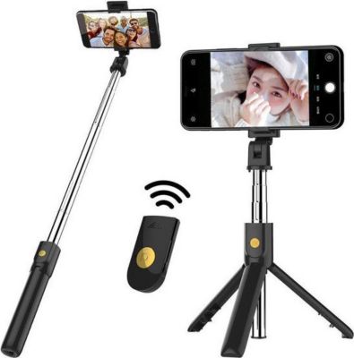 Support smartphone SHOT CASE Selfie Stick Metal Trepied IPHONE SE 202