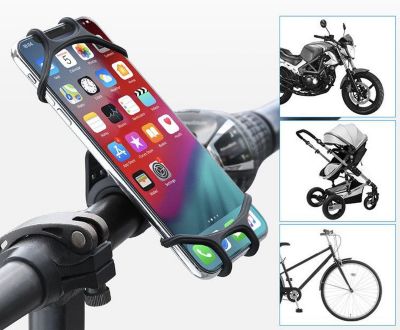 Universal - Porte-téléphone pour vélo Porte-téléphone pour moto Porte- téléphone étanche Porte-smartphone réglable magnétique Porte-téléphone  Navigation Cyclisme