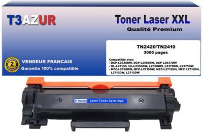 Toner T3AZUR compatible avec Brother TN2420 Toner T3AZUR compatible avec Brother TN2420