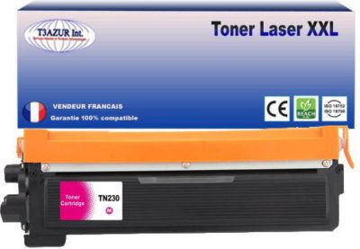 Toner T3AZUR compatible avec Brother TN230 Magenta Toner T3AZUR compatible avec Brother TN230 Magenta