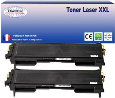 Toner T3AZUR 2 Toner compatible Brother TN2000 TN2005