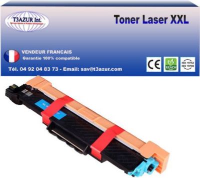 Toner T3AZUR compatible avec Brother TN247 Cyan Toner T3AZUR compatible avec Brother TN247 Cyan
