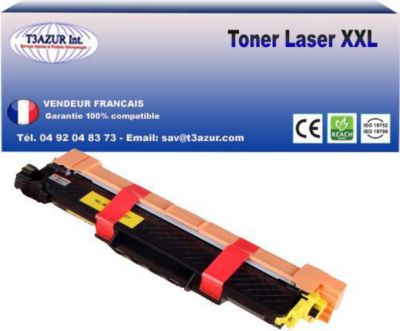 Toner T3AZUR compatible avec Brother TN247 Jaune