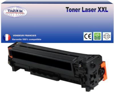 Toner T3AZUR remplace HP CF540X / 203X Noir Toner T3AZUR remplace HP CF540X / 203X Noir