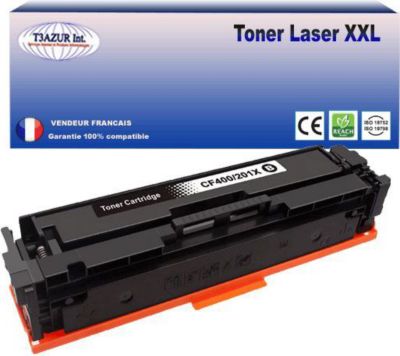 Toner T3AZUR remplace HP CF400X / 201X Noir Toner T3AZUR remplace HP CF400X / 201X Noir