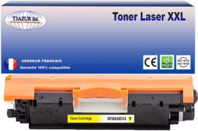 Toner T3AZUR remplace HP CF352A / 130A   Jaune
