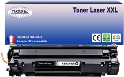 Toner T3AZUR remplace CE278A Noir