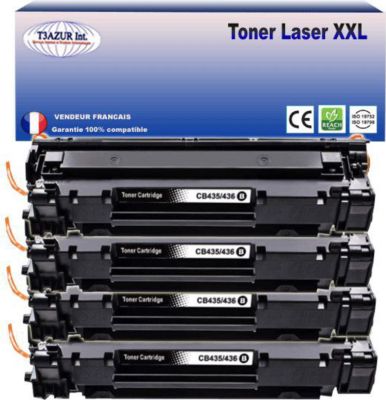 Toner T3AZUR remplace HP CB436A Noir Toner T3AZUR remplace HP CB436A Noir