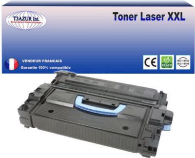 Toner T3AZUR remplace HP C8543X (43X) Noir