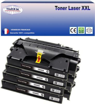 Toner T3AZUR remplace HP CE505X(05X) Noir Toner T3AZUR remplace HP CE505X(05X) Noir