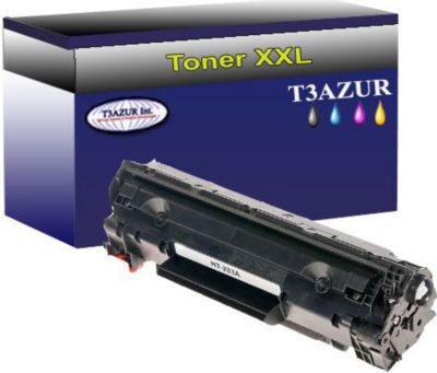 Toner T3AZUR remplace HP CF283A (83A) Noir Toner T3AZUR remplace HP CF283A (83A) Noir