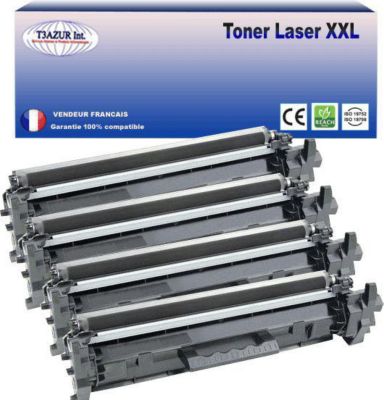 Toner T3AZUR remplace HP CF217A (17A)  Noir - 1 600p