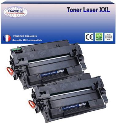 Toner T3AZUR remplace HP Q7551A (51A) Noir - 6 500p