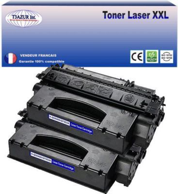 Toner T3AZUR remplace HP Q5949X (49X) Noir - 7 000p