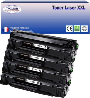 Toner T3AZUR remplace HP CF279A (79A) Noir - 1 000p Toner T3AZUR remplace HP CF279A (79A) Noir - 1 000p