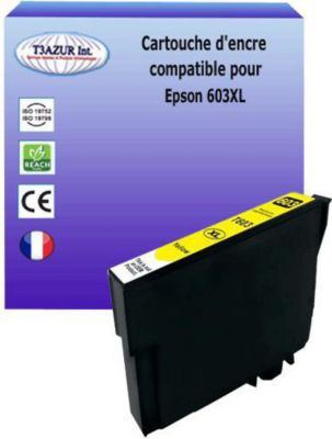 Cartouche d'encre T3AZUR pour Epson 603XL Jaune