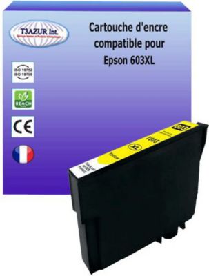 Cartouche compatible Epson 603 Etoile de mer - pack de 5 - noir x2, jaune,  cyan, magenta - prix mini Pas Cher
