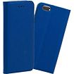 Etui AMAHOUSSE iPhone 6 / 6S folio texturé bleu