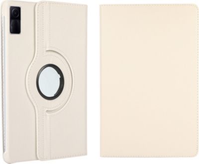 Housse XEPTIO Xiaomi Redmi Pad  rotatif blanc
