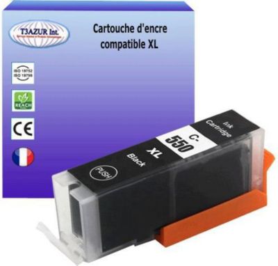 Cartouche d'encre T3AZUR pour Canon PGI-550 XL Noire
