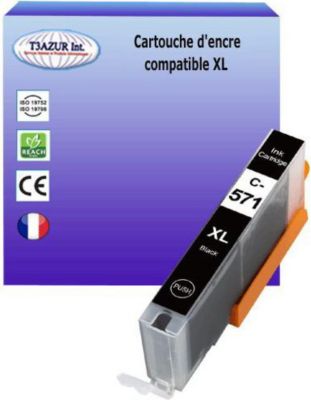 Cartouche d'encre T3AZUR pour Canon CLI571 XL Photo Noire