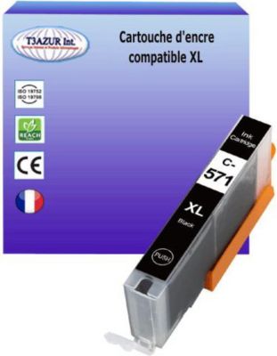 Cartouche d'encre T3AZUR pour Canon CLI571 XL Photo Noire Cartouche d'encre T3AZUR pour Canon CLI571 XL Photo Noire