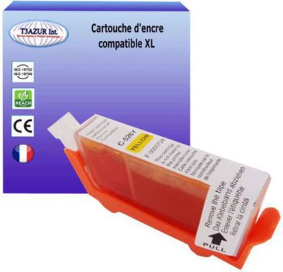 Cartouche d'encre T3AZUR pour Canon CLI526 XL Jaune