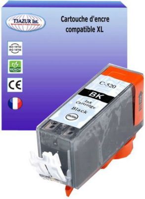 Cartouche d'encre T3AZUR pour Canon  PGI520 XL Noire