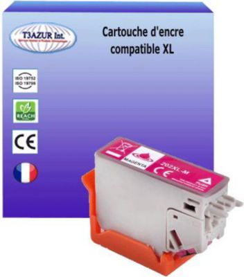 Cartouche d'encre T3AZUR pour Epson 202 XL Magenta Cartouche d'encre T3AZUR pour Epson 202 XL Magenta